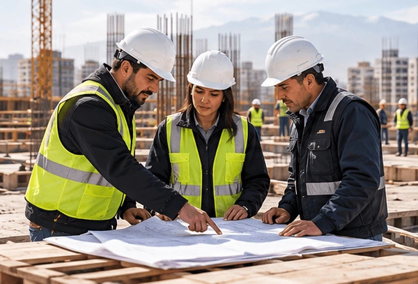 Equipo de ingenieros Constructora Marcos Mercado Nuñez